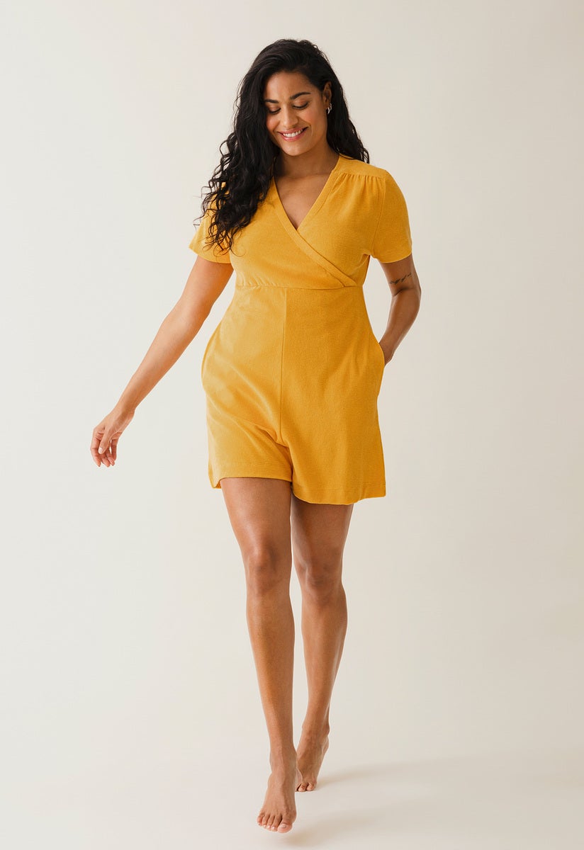 Playsuit i frotté - Sunflower