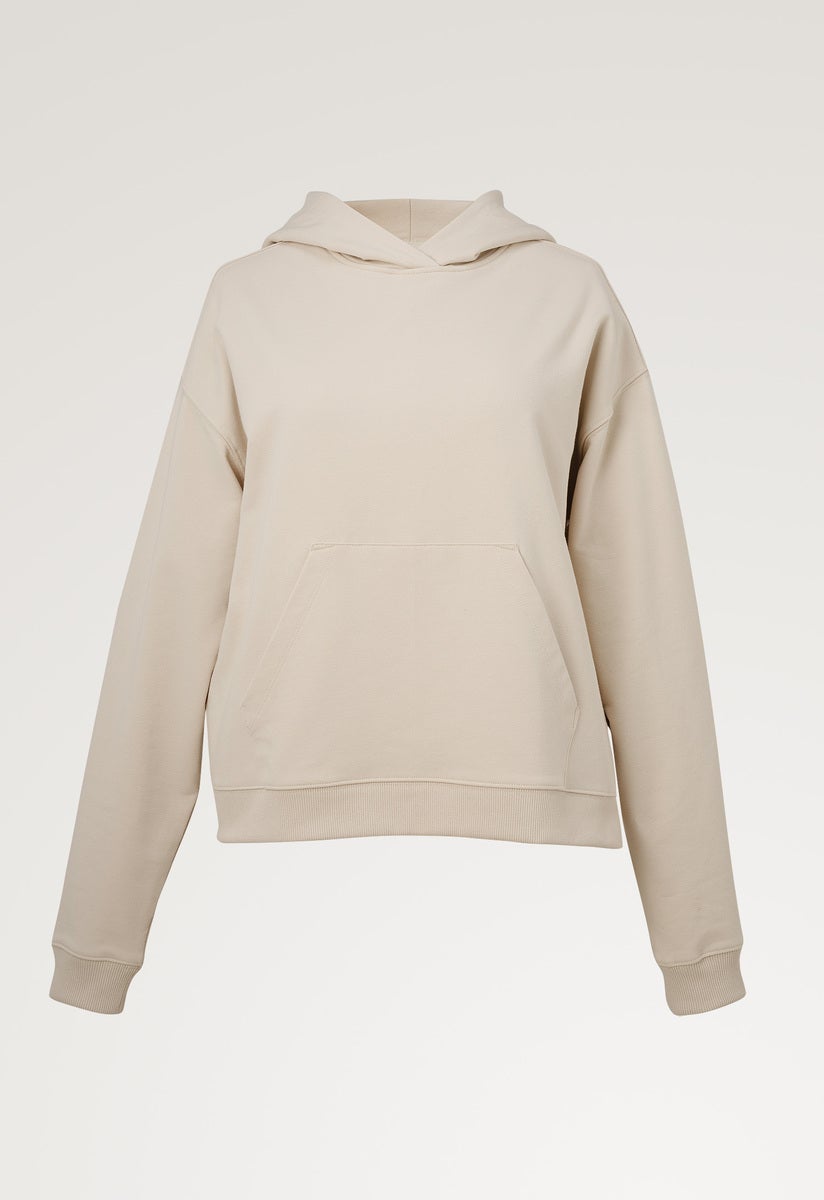 Hoodie med amningsfunktion - Light Beige