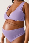 Maternity thong - Lilac - S - small (2) 