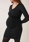 Bodycon maternity dress - Black - S - small (4) 