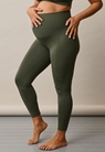 Maternity workout leggings comfort waist - Seaweed - S - small (5) 