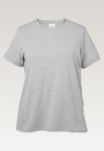 Maternity t-shirt with nursing access - Grey melange - XL - small (5) 