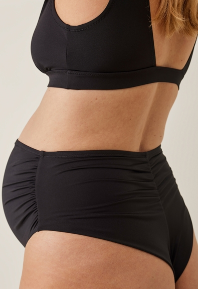 Brazilian bikini bottom - Black - XL (3) - Materinty swimwear / Nursing swimwear