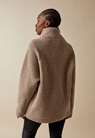 Wool pile sweaterwalnut - small (4) 