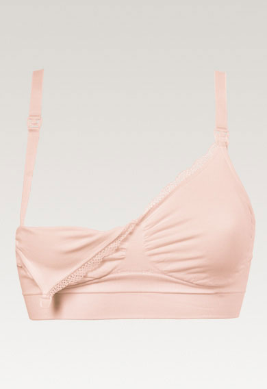 Wireless nursing bra - Soft pink - L (4) - Maternity underwear / Nursing underwear