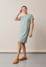 T-shirt dress with nursing access - Mint - S - small (1) 