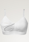 Seamless nursing bra with pads - White - M - small (5) 