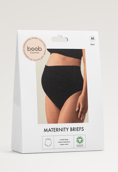 Essential maternity briefs - Black - XS (1) - Maternity underwear / Nursing underwear
