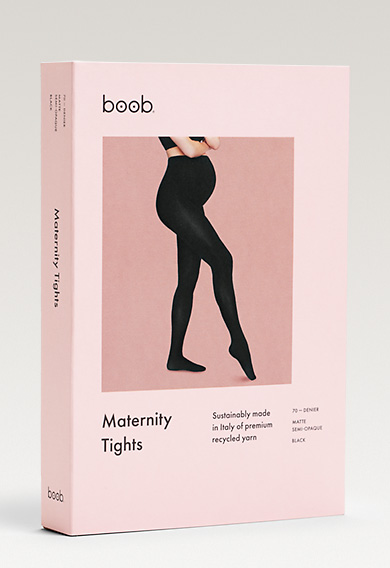 Maternity tights - Black - L (5) - Maternity pants