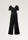 Ribbed maternity jumpsuit - Black - XL - small (4) 