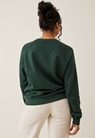 Sweatshirt med amningsfunktion - Deep green - M - small (3) 