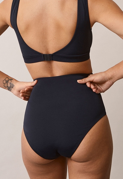 Höga bikinitrosor - Svart - M (2) - Gravidbadkläder / Amningsbadkläder
