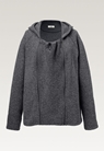 Baby carrier hoodie - Dark grey melange - S/M - small (5) 