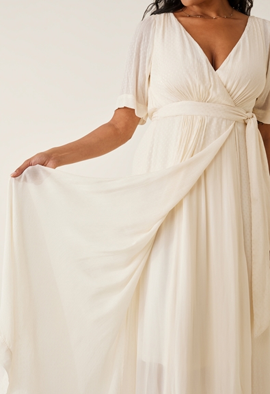 Brudklänning - Ivory - S (7) - Gravidklänning / Amningsklänning
