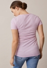 Classic short-sleeved top - Light orchid - L - small (2) 