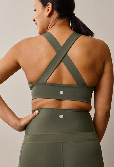 Flow bra - Pine green - XL (3) - Maternity underwear / Nursing underwear