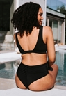 Brazilian bikini bottom - Black - XL - small (5) 