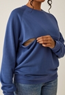 Sweatshirt med amningsfunktion - Indigo blue - M - small (4) 