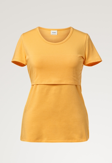 Still T-Shirt Bio Baumwolle - Sunflower - M (4) - Umstandsshirt / Stillshirt 