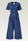 Maternity jumpsuit with nursing access - Indigo blue - XL - small (4) 