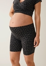 Maternity bike shorts - Leopard - M - small (2) 