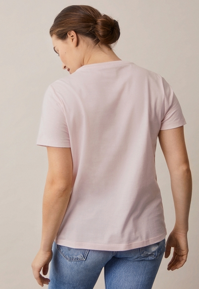The-shirt - Primrose pink - XS (3) - Maternity top / Nursing top