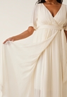 Maternity wedding dress - Ivory - L - small (7) 