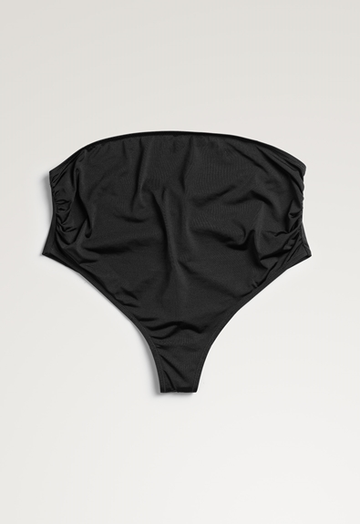 Brazilian bikini bottom - Black - XL (6) - Materinty swimwear / Nursing swimwear