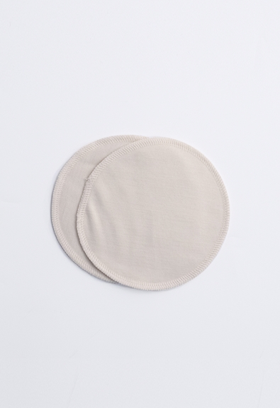 Breast Warmer merino wool -  Off white - One size (2) - 