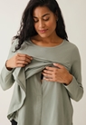 A-shaped maternity top - Green tea - S - small (4) 