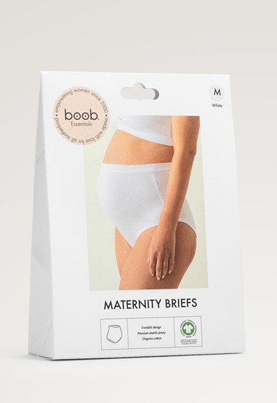 Essential maternity briefs - White - S (2) - Maternity underwear / Nursing underwear