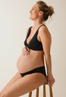 Low waist maternity panties - Black - L - small (1) 