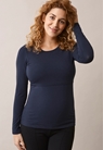 Classic long-sleeved top - Midnight blue - L - small (2) 
