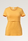 Organic cotton short sleeve nursing top - Sunflower - XL - small (4) 