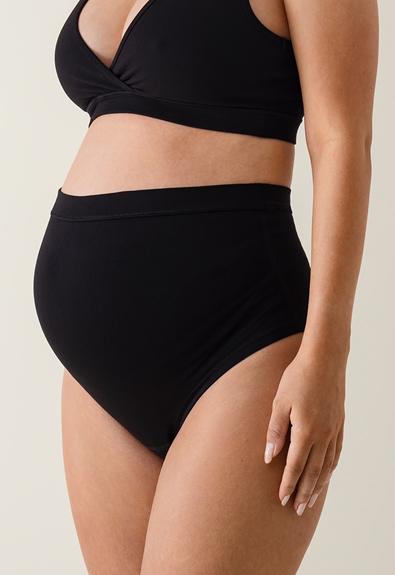 Essential maternity briefs - Black - XS (2) - Maternity underwear / Nursing underwear