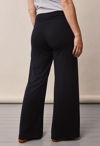 Maternity lounge pants - Black - XL (5) - Maternity pants
