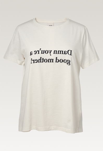 Woman to Woman T-shirt - Tofu - XL (7) - Umstandsshirt / Stillshirt 