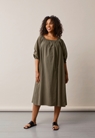 Poetess dress -Pine green - XS/S - small (4) 