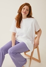 Flared maternity pants -  Lilac - L - small (3) 