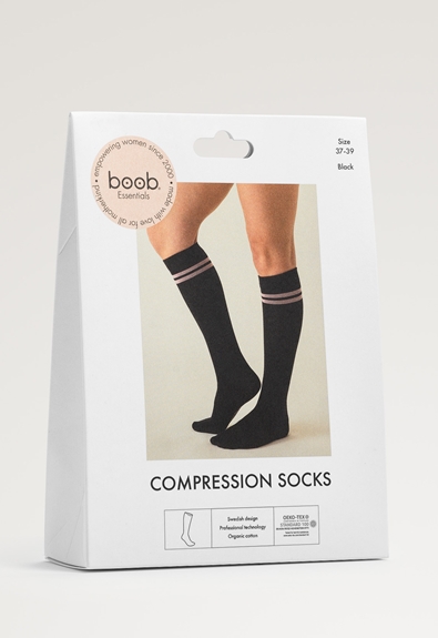 Essential compression socks pregnancy - Black (1) - Maternity underwear / Nursing underwear