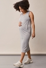 BFF sleeveless dress - Grey melange - L - small (1) 