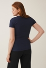 Classic short-sleeved top - Midnight blue - XS - small (2) 