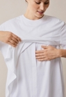 Oversized T-Shirt mit Stillfunktion - Weiß - XS/S - small (6) 