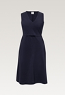A-linjeformad amningsklänning / gravidklänning - Mörkblå - XS - small (5) 