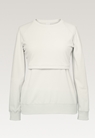Sweatshirt med fleecefodrad amningsfunktion - Tofu - L - small (5) 