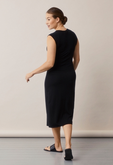 18-Stunden-Kleid - Schwarz - XL (4) - Umstandskleid / Stillkleid