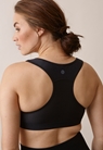Nursing sports bra - Black - S - small (2) 