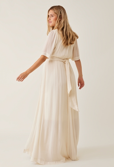 Maternity wedding dress - Ivory - L (3) - Maternity dress / Nursing dress