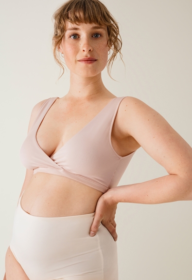 Soft nursing bra - Soft pink - L (1) - Maternity underwear / Nursing underwear