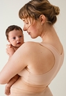 Essential maternity and nursing bra - Beige - S - small (3) 